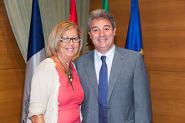 Toma de posesión del personal docente e investigador de la Universidad de Málaga. Rectorado. Octubre de 2011