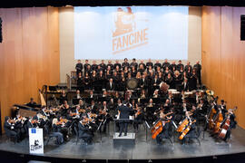 Gala Inaugural de la XXII edición de Fancine de la Universidad de Málaga. Teatro Cervantes. Noviembre de 2012