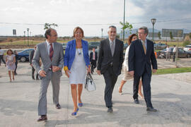 Inauguración de la ampliación del Campus de Teatinos de la Universidad de Málaga. Septiembre de 2009