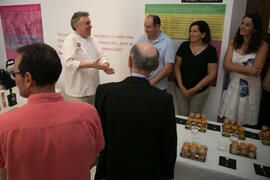 Cata aplicada. Curso "El aceite de oliva, salud, cultura y riqueza de los pueblos mediterráneos". Cursos de Verano de la Universidad de Málaga. Vélez Málaga. Julio de 2018