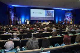 Intervención de Ramón Herrera de las Heras. Apertura del Curso Académico 2024/2025 de la Universidad de Málaga. Paraninfo. Septiembre de 2024