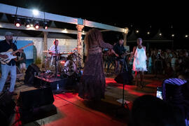 Concierto de Free Soul Band. Festival solidario en los Baños del Carmen. Cursos de Verano de la Universidad de Málaga. Málaga. Julio de 2019