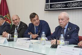 Intervención de Juan Teodomiro López. Presentación del libro "50 años de doctores Honoris Causa por la Universidad de Málaga". Facultad de Ciencias Económicas y Empresariales. Febrero de 2024