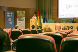 Conferencia de Irene Blázquez Navarro. Curso "Radicalización violenta y terrorismo: desafíos contemporáneos a la seguridad". Cursos de Verano de la Universidad de Málaga. Málaga. Julio de 2018