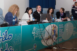 Intervención de Pilar Pons. Panel de expertos del 4º Congreso Internacional de Actividad Físico-Deportiva para Mayores. Escuela Técnica Superior de Ingeniería Informática y Telecomunicaciones. Marzo de 2011