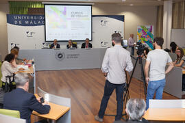 Presentación de los Cursos de Verano 2016. Edificio del Rectorado. Mayo de 2016