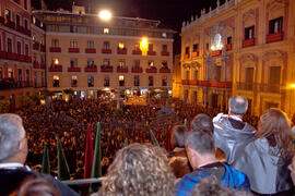 Estación de Penitencia de la Hermandad de los Estudiantes. Málaga. Marzo de 2013