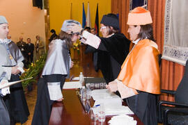 Investidura de nuevos doctores por la Universidad de Málaga. Paraninfo. Diciembre de 2009