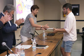 Clausura y entrega de diplomas. Curso "Mujeres frente a la violencia". Cursos de verano 2018 de la Universidad de Málaga. Marbella. Julio de 2018