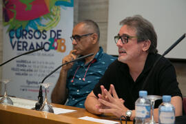 Conferencia de Santi Carrillo. Curso "Tres generaciones de la música Pop española". Cursos de Verano de la Universidad de Málaga. Málaga. Julio de 2018