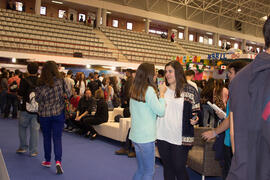 Jornadas de Puertas Abiertas de la Universidad de Málaga. Complejo Polideportivo Universitario. Abril de 2015