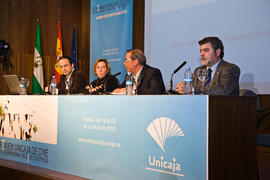 Inauguración del XXVI Certamen Bienal Internacional de Cine Científico de la Universidad de Málaga. Convento Santo Domingo, Ronda. Octubre de 2010