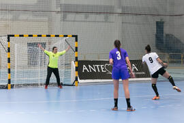 Partido Universidad de Aveiro - Universidad Ovidius de Constanta. Categoría femenina. Campeonato Europeo Universitario de Balonmano. Antequera. Julio de 2017