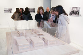 Inauguración de la exposición "Málaga, 50 años de la Facultad de Económicas" en el Archivo Municipal. Archivo Municipal. Noviembre de 2015