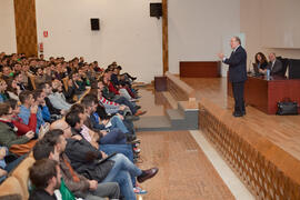 Conferencia de José María Gay de Liébana. Facultad de Ciencias Económicas y Empresariales. Diciembre 2014