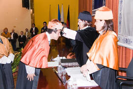 Investidura de nuevos doctores por la Universidad de Málaga. Paraninfo. Diciembre de 2009