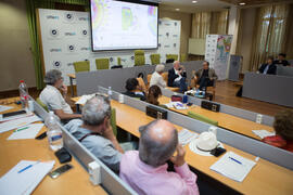 Mesa redonda: «¿El periodismo bajo sospecha?». Curso "La verdad de las mentiras". Cursos de Verano de la Universidad de Málaga. Málaga. Julio de 2019