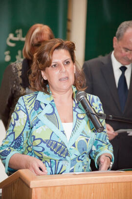 Inauguración de la exposición "Malaqa, entre Malaca y Málaga". Rectorado. Mayo de 2009