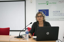 Conferencia de María Linarejos Cruz. Curso "Patrimonio y Turismo Cultural". Cursos de Verano de la Universidad de Málaga. Vélez Málaga. Julio de 2018