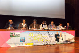 Programa de Radio Nacional de España "Juntos paso a paso". 3º Congreso Internacional de Actividad Físico-Deportiva para Mayores de la Universidad de Málaga. Palacio de Ferias y Congresos de Málaga. Marzo de 2009