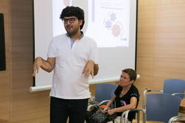 Taller «Doble discriminación: Diversidad Funcional y Diversidad Sexual». Curso "Diversidad sexual". Cursos de verano 2019 de la Universidad de Málaga. Marbella. Julio de 2019
