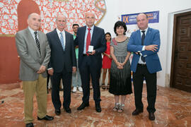Foto de grupo. Cena de gala con motivo del Campeonato Europeo Universitario de Balonmano. Antequera. Julio de 2017