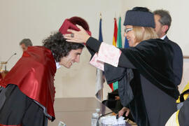 Investidura de nuevos doctores por la Universidad de Málaga. Paraninfo. Febrero de 2012