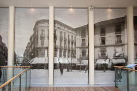 Inauguración de la exposición "Málaga, una visión panorámica". Rectorado. Diciembre de 2007
