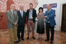 Foto de grupo. Cena de gala con motivo del Campeonato Europeo Universitario de Balonmano. Antequera. Julio de 2017