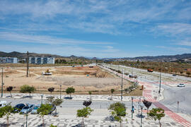 Inicio de las obras de la nueva Facultad de Turismo. Campus de Teatinos. Abril de 2021