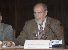 Miguel Ángel Delgado. Panel de Expertos. 2º Congreso Internacional de Actividad Físico-Deportiva para Mayores de la Universidad de Málaga. Palacio de Ferias y Congresos de Málaga. Marzo de 2007