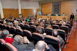 Investidura como Doctor "Honoris Causa" de D. Antonio Bonet Correa por la Universidad de Málaga. Rectorado. Febrero de 2014