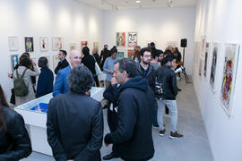 Inauguración de la sala de exposiciones "Espacio Cero" en el Contenedor Cultural. Campus de Teatinos. Abril de 2019
