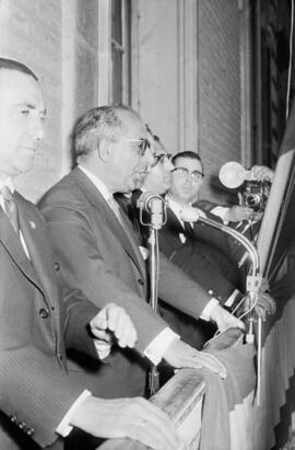 Málaga. Balcón del Gobierno Civil. Mayo de 1963