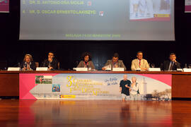 Panel de Expertos. 3º Congreso Internacional de Actividad Físico-Deportiva para Mayores de la Universidad de Málaga. Palacio de Ferias y Congresos de Málaga. Marzo de 2009