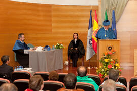 Investidura como Doctor "Honoris Causa" de D. Antonio García-Bellido por la Facultad de Ciencias de la Universidad de Málaga. Rectorado. Marzo de 2015