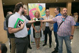 Momentos previos a la inauguración de los Cursos de Verano de la Universidad de Málaga. Marbella. Julio de 2018