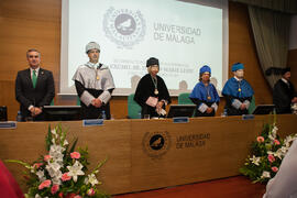 Investidura como Doctor "Honoris Causa" de Jean-Marie Lehn por la Facultad de Ciencias de la Universidad de Málaga. Edificio del Rectorado. Junio 2015
