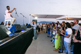 Recital de César Brandon. Festival Benéfico en los Baños del Carmen. Cursos de Verano de la Universidad de Málaga. Málaga. Julio de 2018