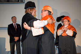 Investidura como Doctor "Honoris Causa" de D. Jaime Gil Aluja por la Facultad de Económicas de la Universidad de Málaga. Paraninfo. Noviembre de 2014