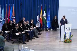Discurso de Juan Manuel Moreno Bonilla. Solemne Acto de Apertura del Curso Académico 2022/2023 de las Universidades Andaluzas. Escuela Técnica Superior de Ingeniería Informática y Telecomunicaciones. Septiembre de 2022
