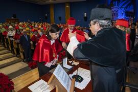 Investidura de Emilia Casas Baamonde como Doctora "Honoris Causa" por la Facultad de Derecho de la Universidad de Málaga. Paraninfo. Noviembre de 2022
