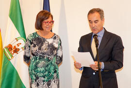 Toma de posesión de nuevos cargos de la Universidad de Málaga. Rectorado. Octubre de 2013