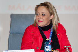 María Victoria Romero Pérez. Acto inaugural del 4º Congreso Internacional de Actividad Físico-Deportiva para Mayores. Escuela Técnica Superior de Ingeniería Informática y Telecomunicaciones. Marzo de 2011