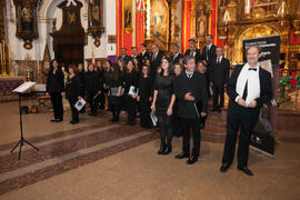 Concierto de Navidad de la Coral Sancti Petri homenaje a la Facultad de Económicas. Iglesia de los Mártires. Diciembre de 2015