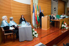 Investidura como Doctor "Honoris Causa" de D. Antonio Bonet Correa por la Universidad de Málaga. Rectorado. Febrero de 2014