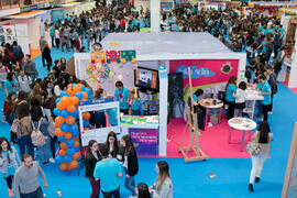 Jornadas de Puertas Abiertas de la Universidad de Málaga. Complejo Polideportivo Universitario. Marzo de 2017