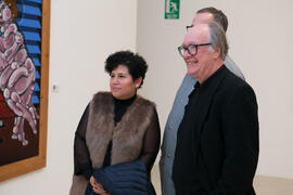 Inauguración de la exposición "Inventario", de Buly. Centro de Arte Contemporáneo Francisco Hernández, Vélez-Málaga. Diciembre de 2018