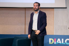 Pere Estupinyà. Conferencia "Dialogando". Facultad de Ciencias. Octubre de 2018