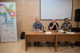 Mesa redonda: «Acercando realidades». Curso "Diversidad sexual". Cursos de verano 2019 de la Universidad de Málaga. Marbella. Julio de 2019